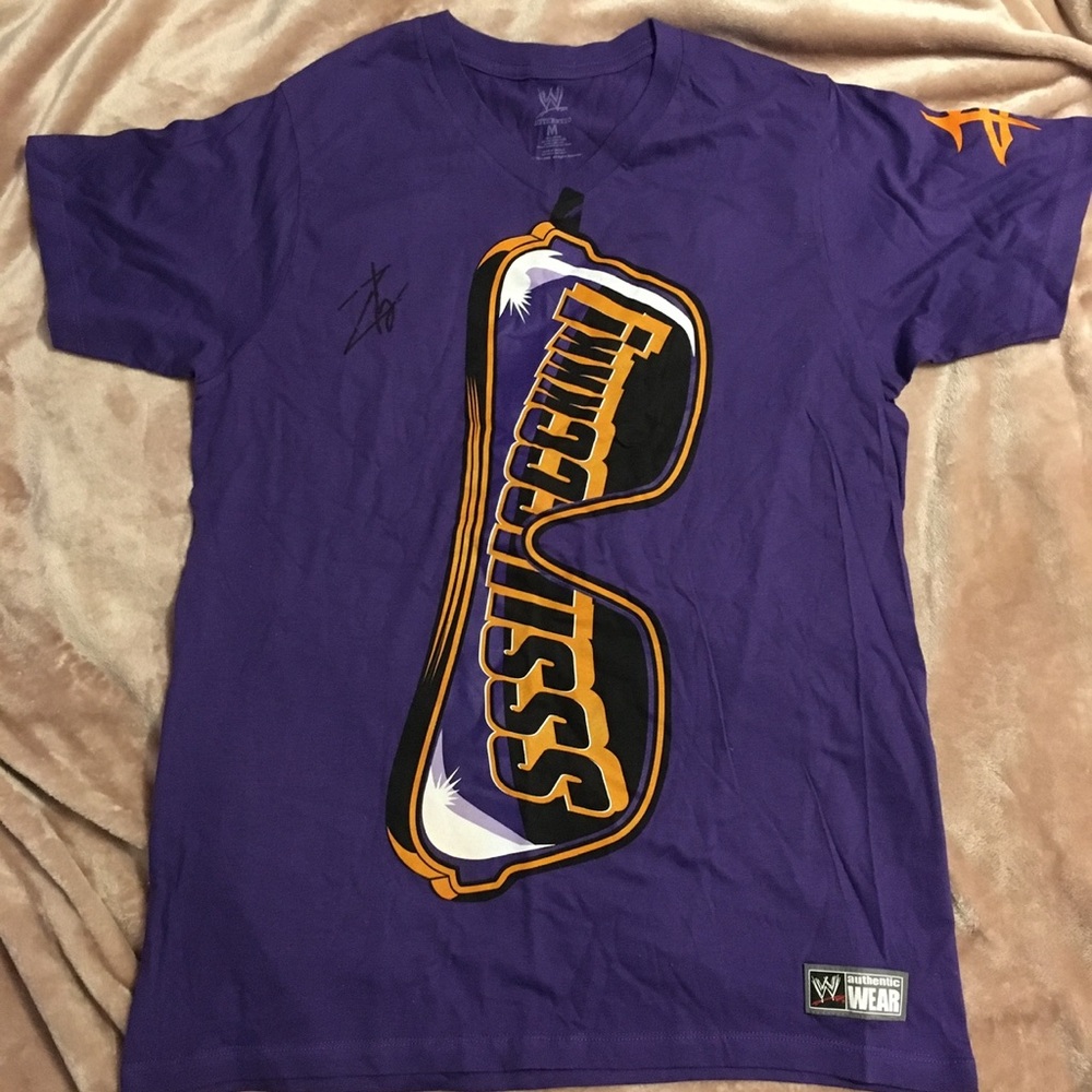 WWE Zack Ryder Autographed Shirt